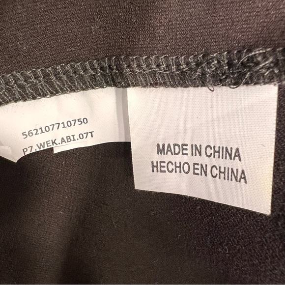 Weekend Max Mara quiet luxury brown jersey knit v neck high low hem midi dress - Picture 12 of 12